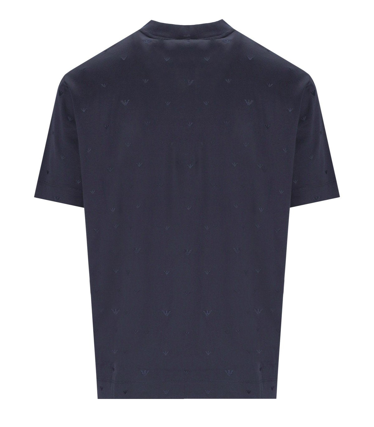 EMPORIO ARMANI MONOGRAM MARINEBLAUES T-SHIRT