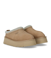 UGG TAZZ SAND PLATFORM PANTOFFEL