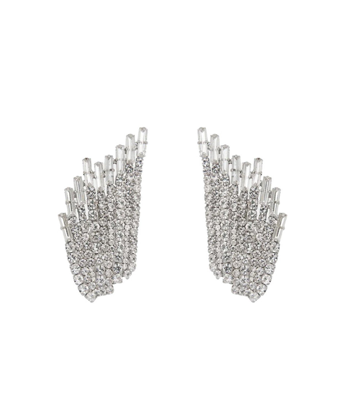 ESSENTIEL ANTWERP HUNDER SILVER EARRINGS