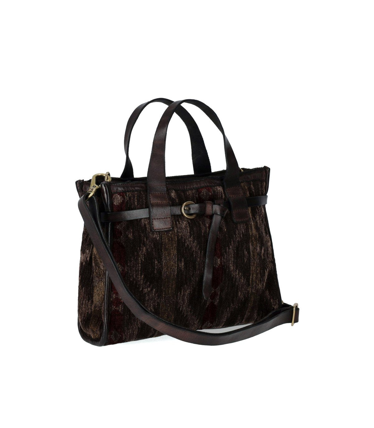 CAMPOMAGGI PATRIZIA BROWN HANDBAG
