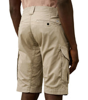 C.P. COMPANY VINTAGE KHAKI CARGO BERMUDASHORTS