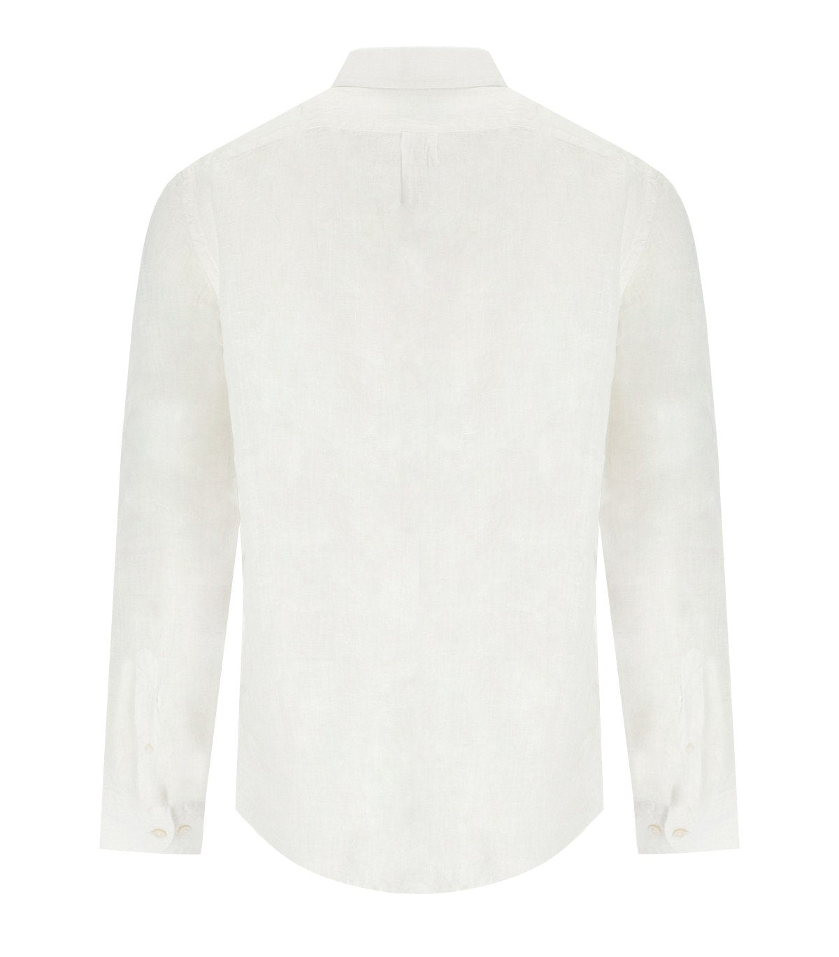 B-D BAGGIES BRAD WHITE LINEN SHIRT