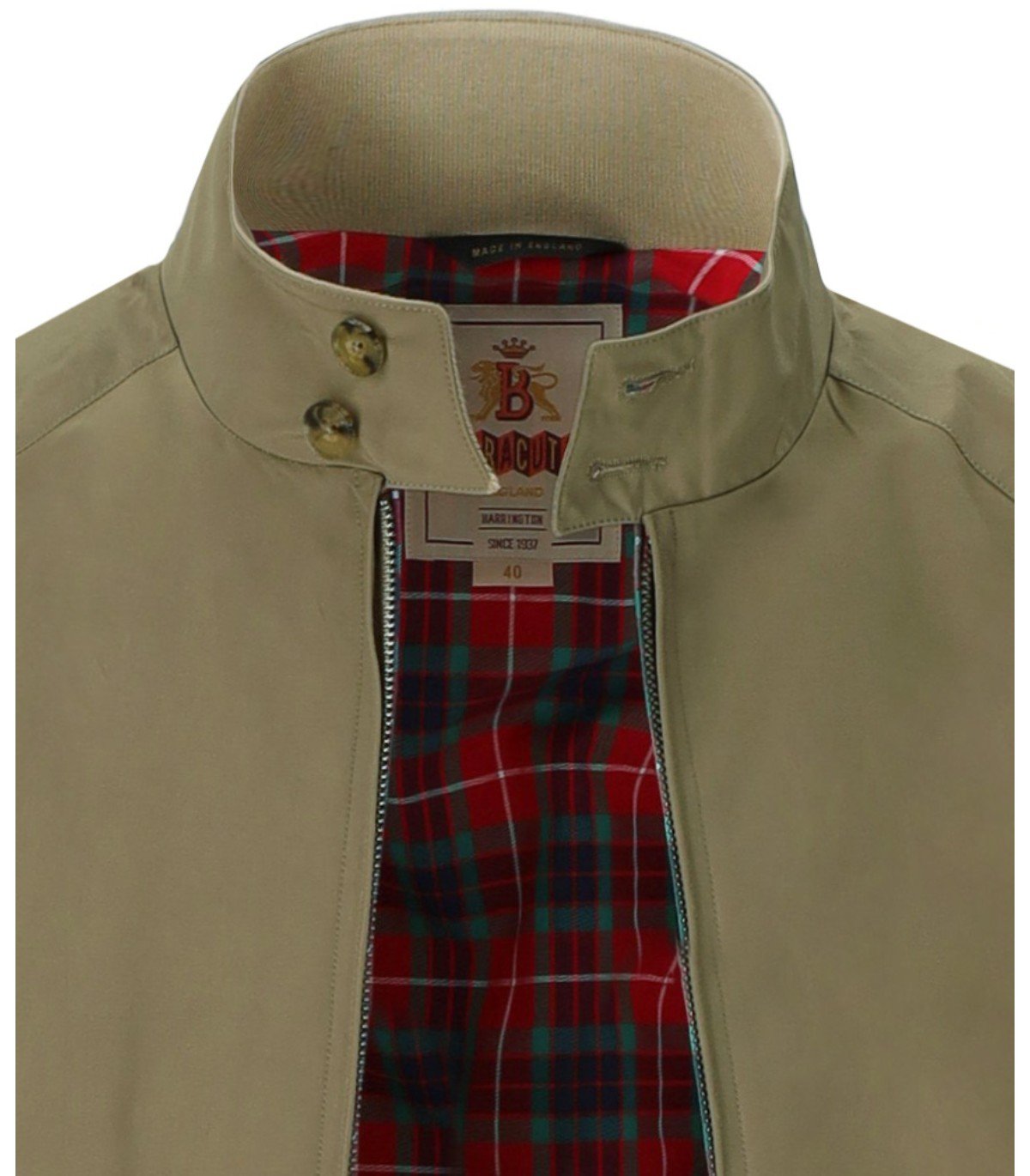 BARACUTA G9 TAN BOMBER JACKET
