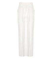 PANTALONE AVORIO CON CHARM ELISABETTA FRANCHI