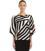 MAX MARA BEACHWEAR CAMINO KAKAO BLOUSE