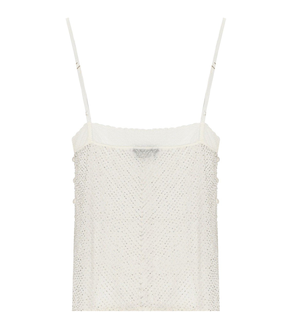 TOP CON PERLINE AVORIO ELISABETTA FRANCHI