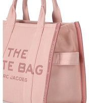 MARC JACOBS THE JACQUARD MEDIUM TOTE ROSE HANDBAG