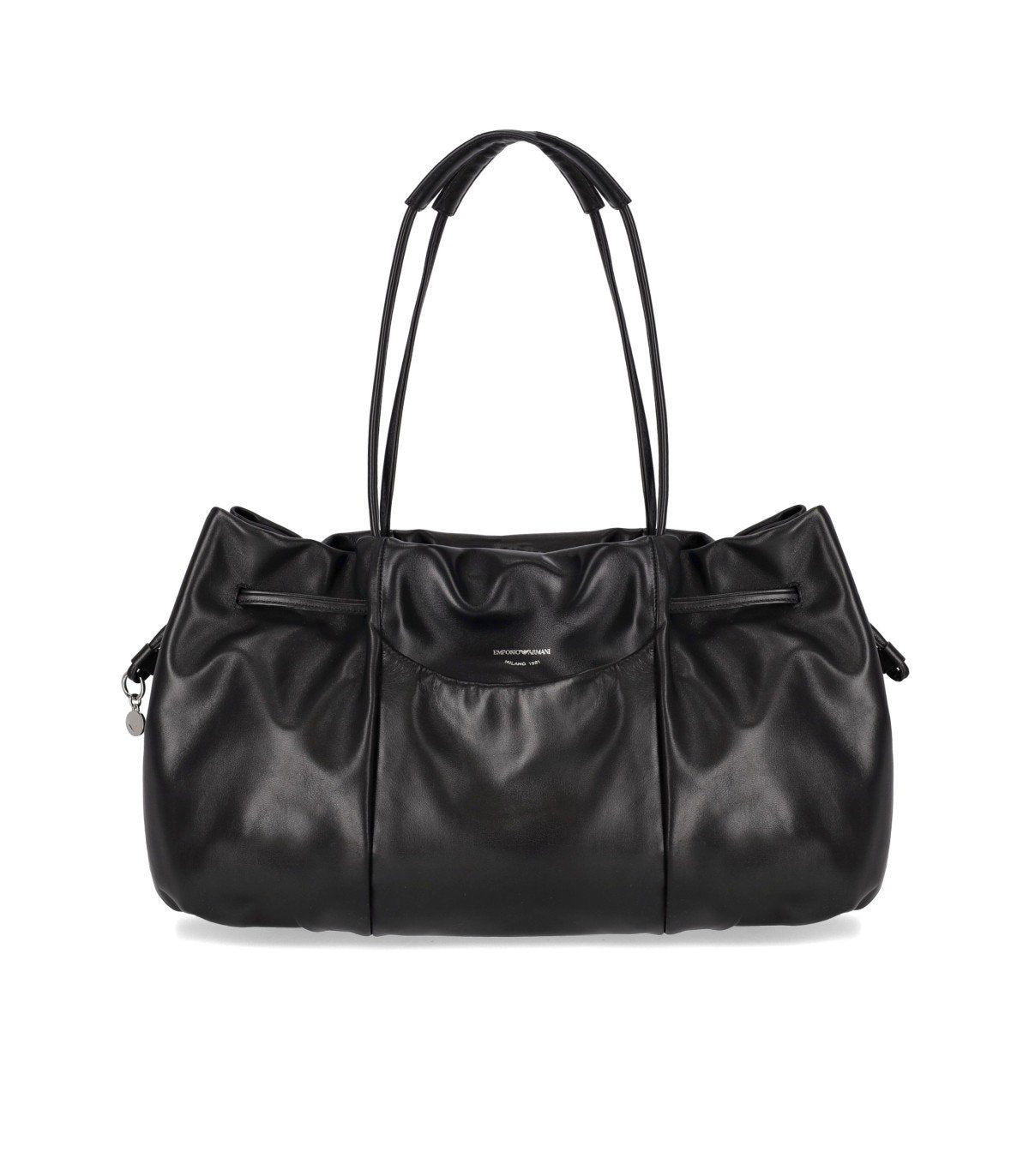 EMPORIO ARMANI BLACK SHOULDER BAG