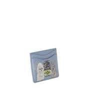GANNI BOU LIGHT BLUE CARD HOLDER