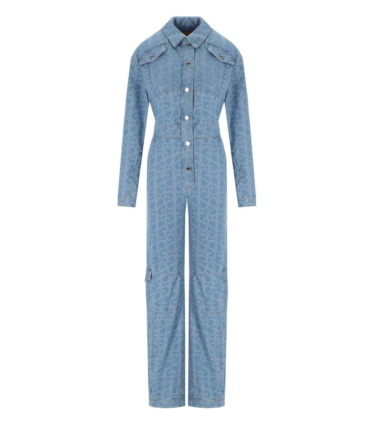 STINE GOYA LOUISIANA DENIM JUMPSUIT