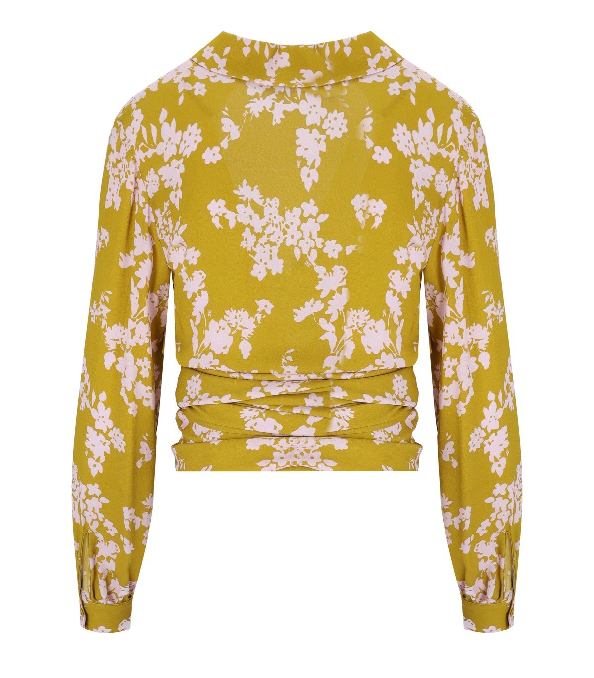 ELISABETTA FRANCHI CURRY QUARZO FLORAL SHIRT