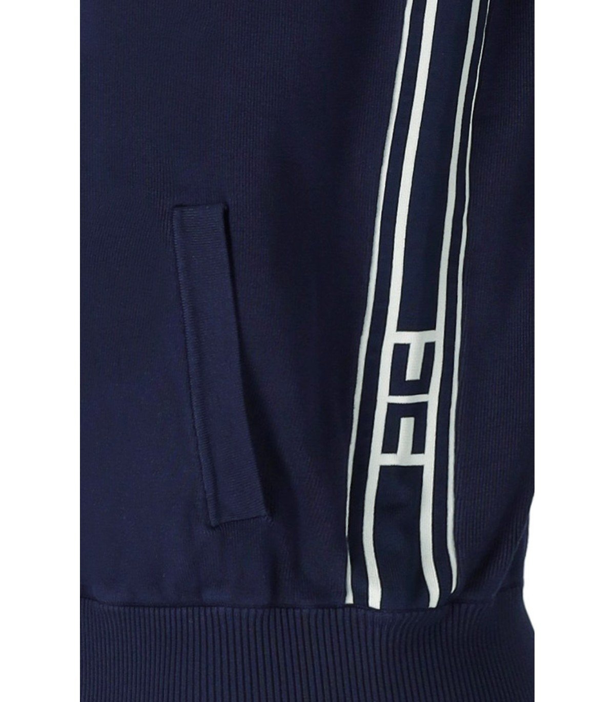 ELISABETTA FRANCHI OLTREMARE CARDIGAN MIT BANDS