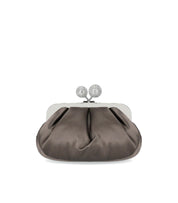 MAX MARA WEEKEND PASTICCINO EMMY SMALL PIOMBO CLUTCH BAG