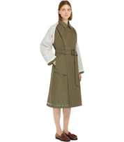 MAX MARA WEEKEND CANASTA KAKI TRENCH