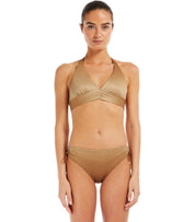 MAX MARA BEACHWEAR BETTA B CUP GOLD BIKINI