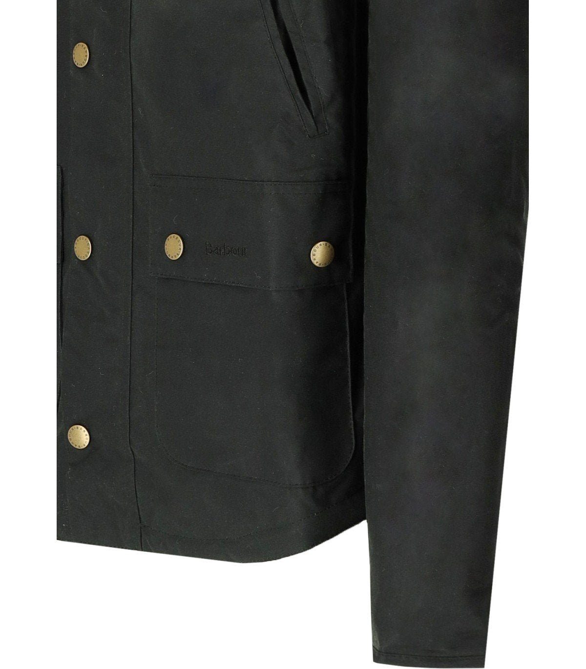 BARBOUR REELIN WAX SAGE GREEN JACKET