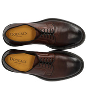 DOUCAL'S INCA BROWN DERBY LACE-UP SHOE