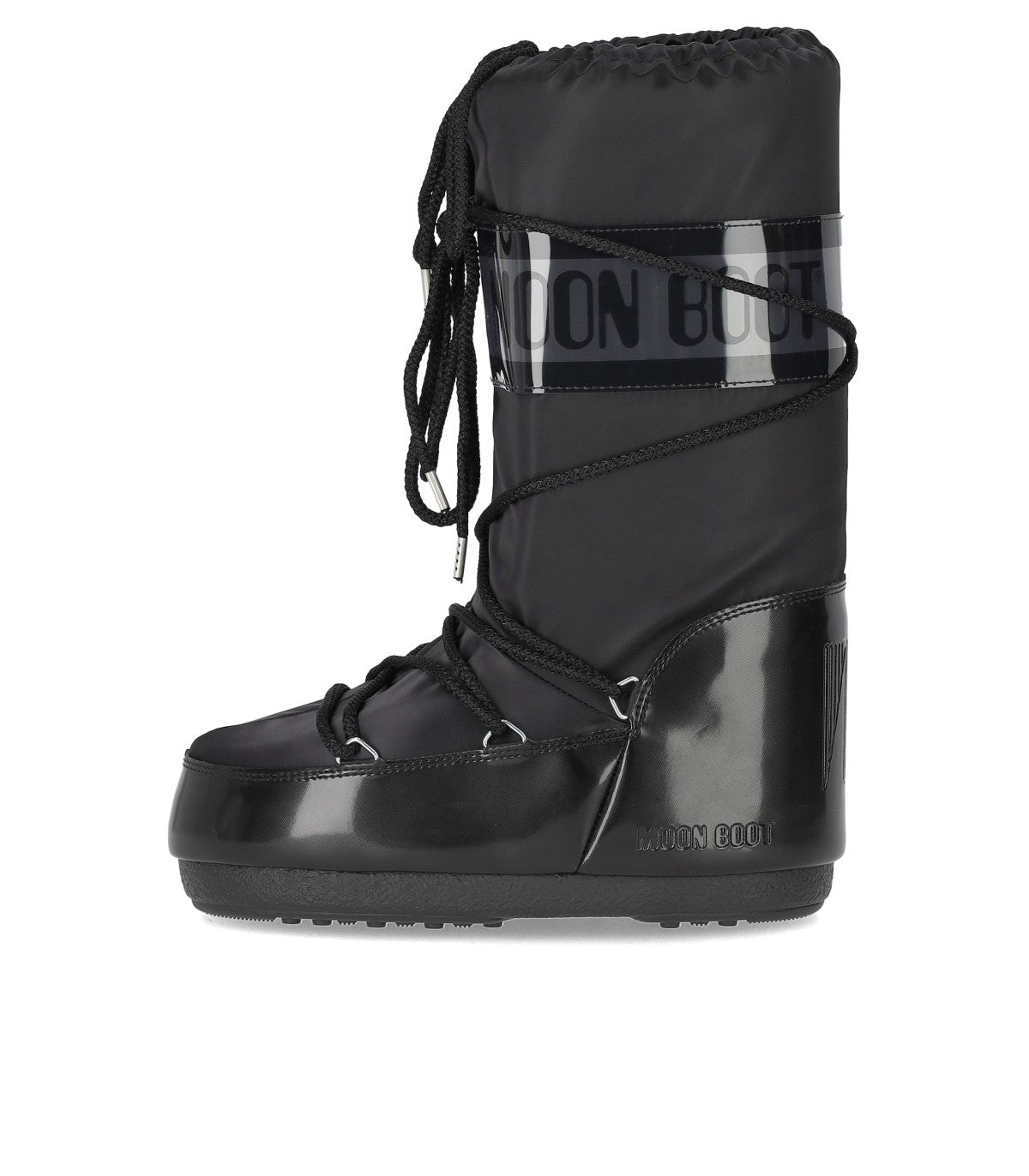MOON BOOT ICON GLANCE BLACK SNOW BOOT