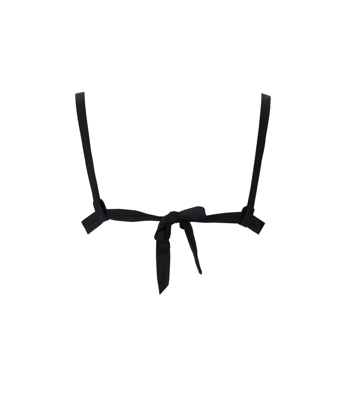 MAX MARA BEACHWEAR ANIA BLACK BIKINI TOP