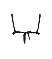 MAX MARA BEACHWEAR ANIA BLACK BIKINI TOP