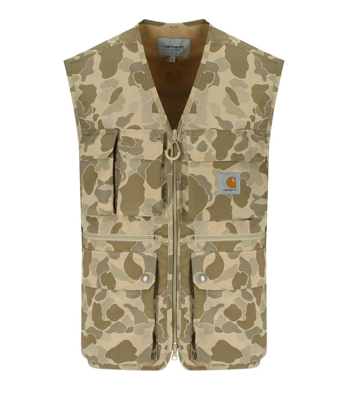 CARHARTT WIP IRWIN CAMO DUCK DESERT VEST