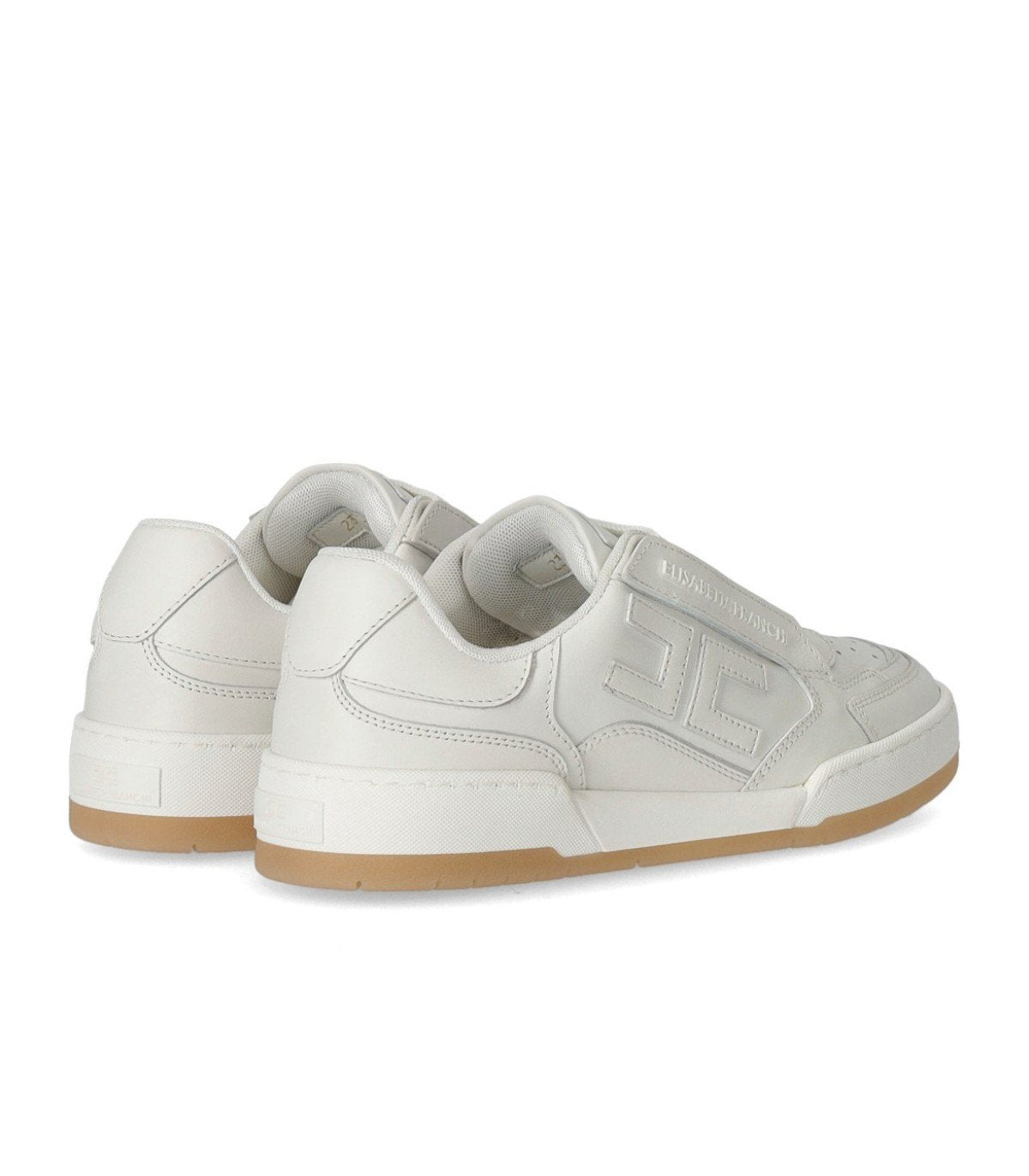 SNEAKER CON LOGO AVORIO ELISABETTA FRANCHI