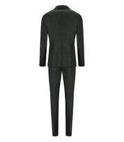 ABITO MONOPETTO VERDE MÉLANGE MANUEL RITZ