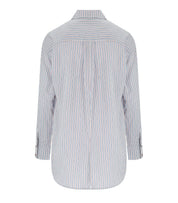 GANNI SOFT CHAMBRAY STRIPED SHIRT