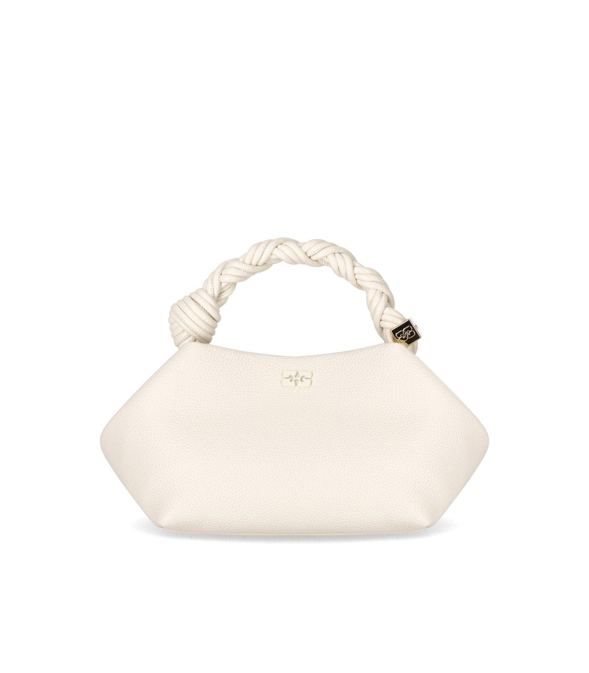 GANNI　WHITE 白SMALL BAG GANNI BOU SMALL EGRET WHITE HANDBAG – FerrarisBoutique