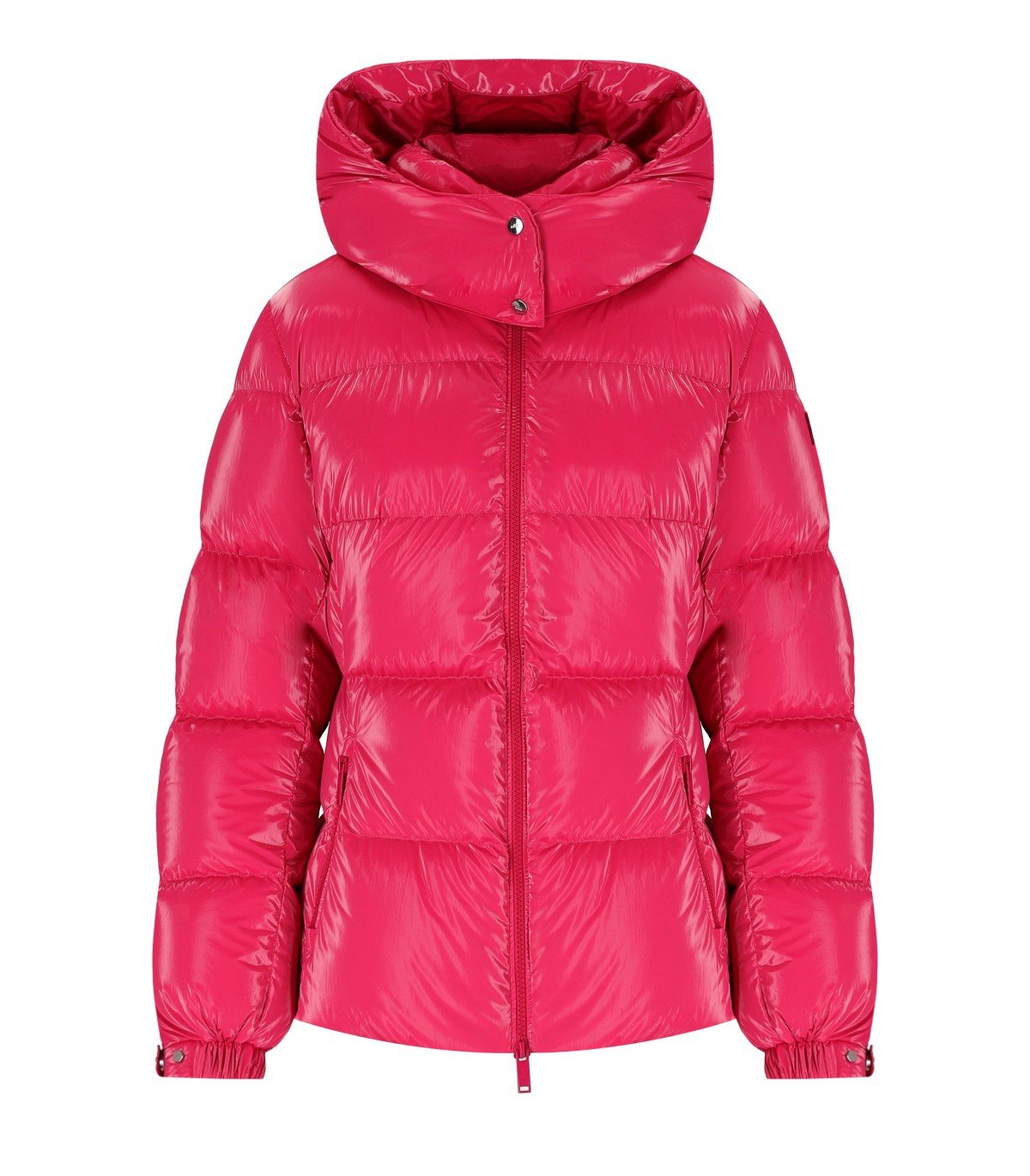 ADD WET NYLON SUPER NOVA HOODED DOWN JACKET