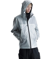 KRAKATAU BICEP LINER WHITE HOODED JACKET
