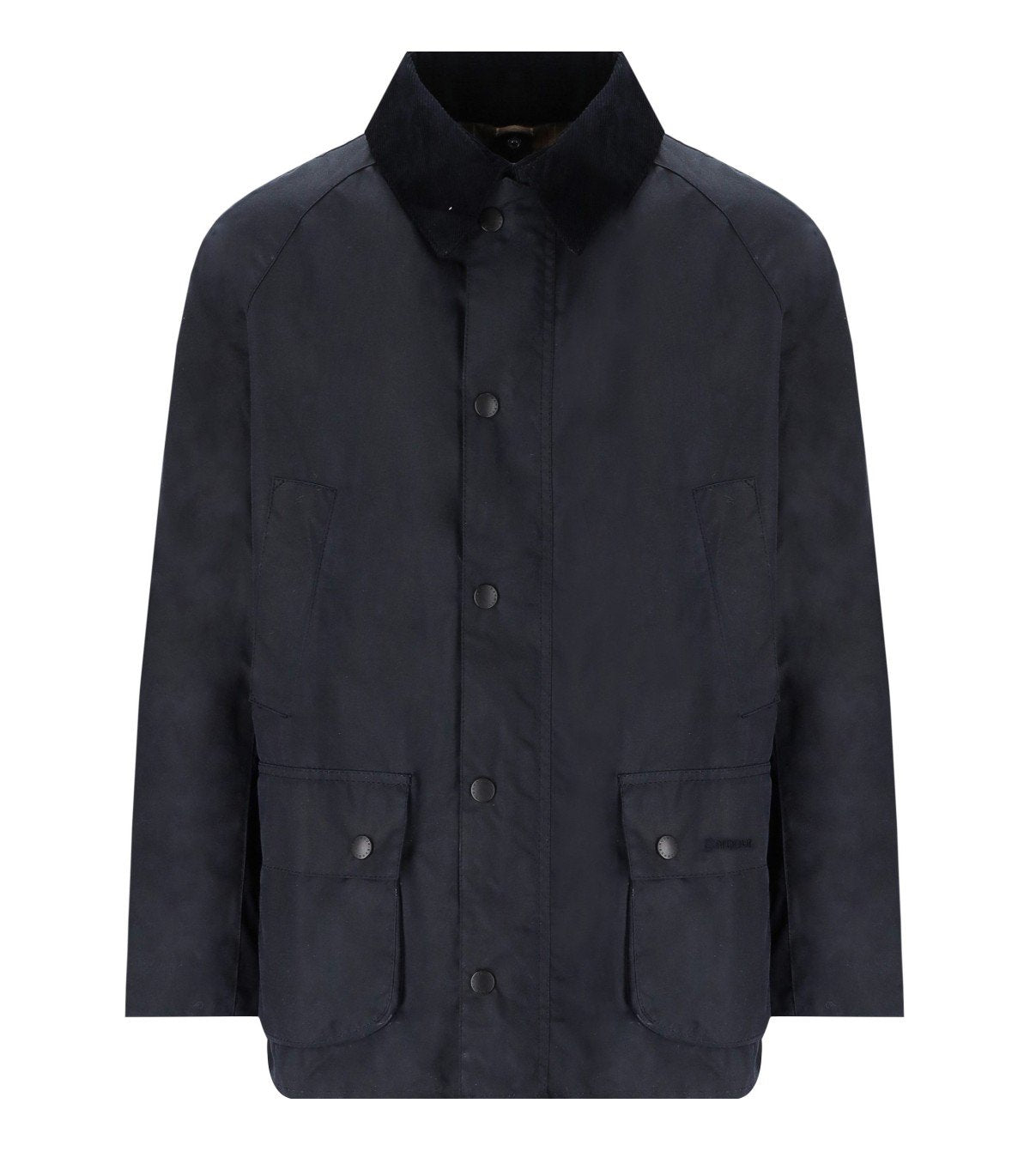BARBOUR ASHBY WAX NAVY BLUE JACKET