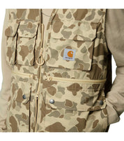 CARHARTT WIP IRWIN CAMO DUCK DESERT VEST