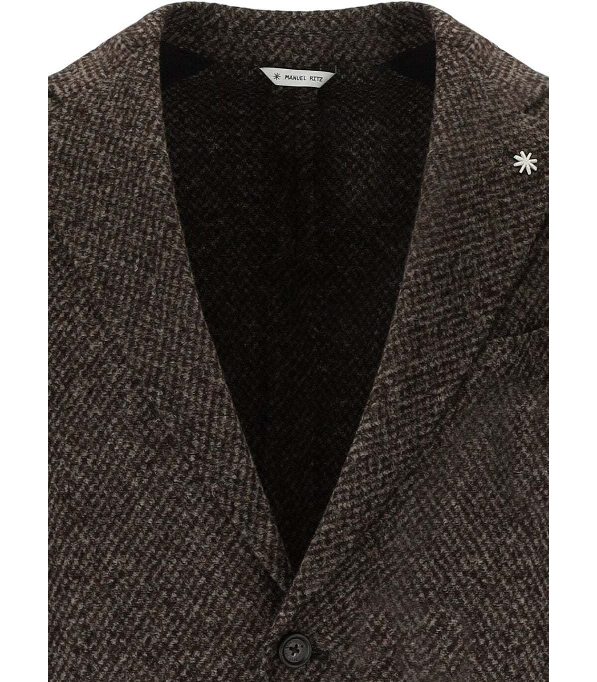 GIACCA MONOPETTO MARRONE MANUEL RITZ