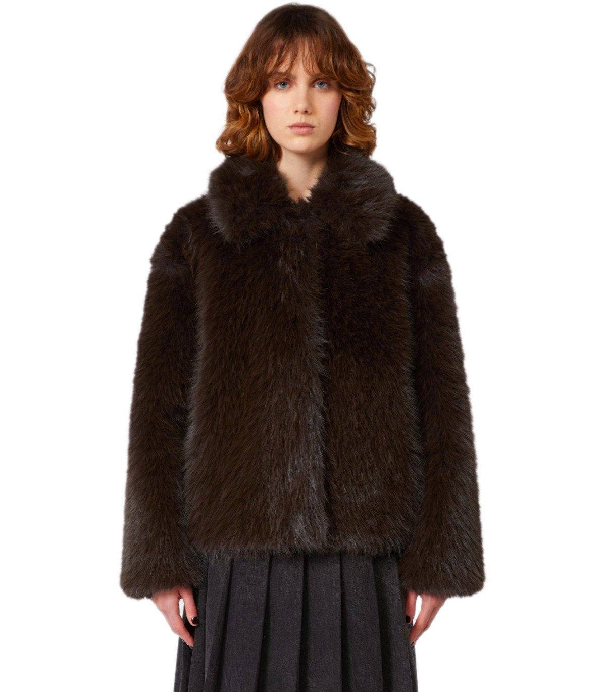 MAX MARA WEEKEND BRENTA1234 DARK BROWN JACKET