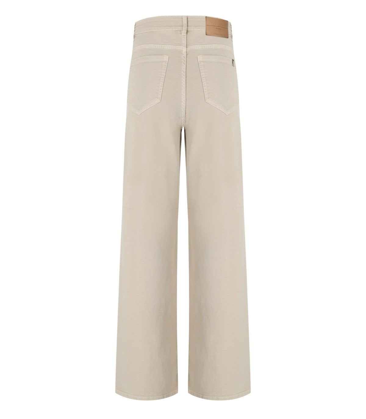 MAX MARA WEEKEND MEDINA SABBIA WIDE LEG JEANS