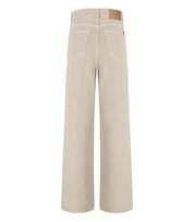 MAX MARA WEEKEND MEDINA SABBIA WIDE LEG JEANS