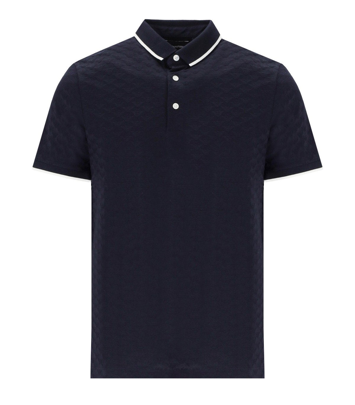 EMPORIO ARMANI NAVY BLUE POLO SHIRT