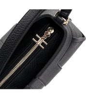 ELISABETTA FRANCHI BLACK SMALL HANDBAG