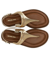 MICHAEL KORS MANDY GOLD THONG SANDAL