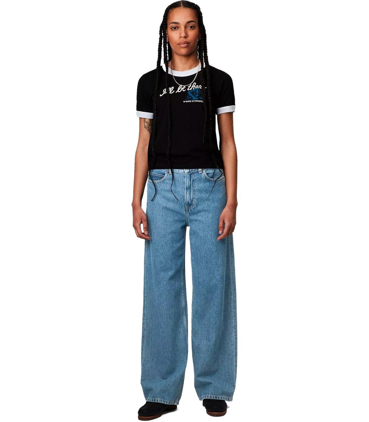 JEANS W' JANE BLU CHIARO CARHARTT WIP