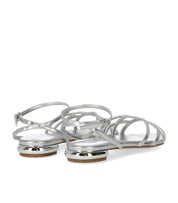 NCUB STICH SILVER FLAT SANDAL