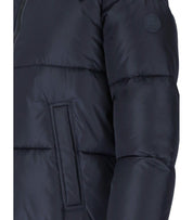 SAVE THE DUCK COLETTE BLUE HODDED PADDED JACKET