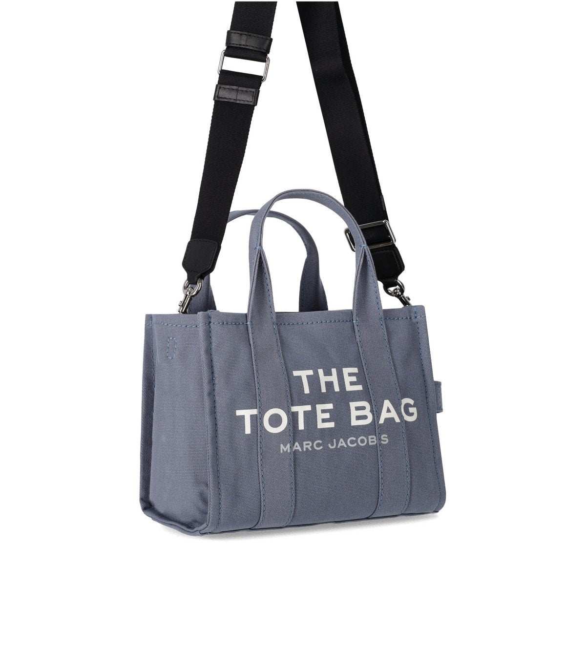 MARC JACOBS THE CANVAS SMALL TOTE BLUE SHADOW HANDBAG