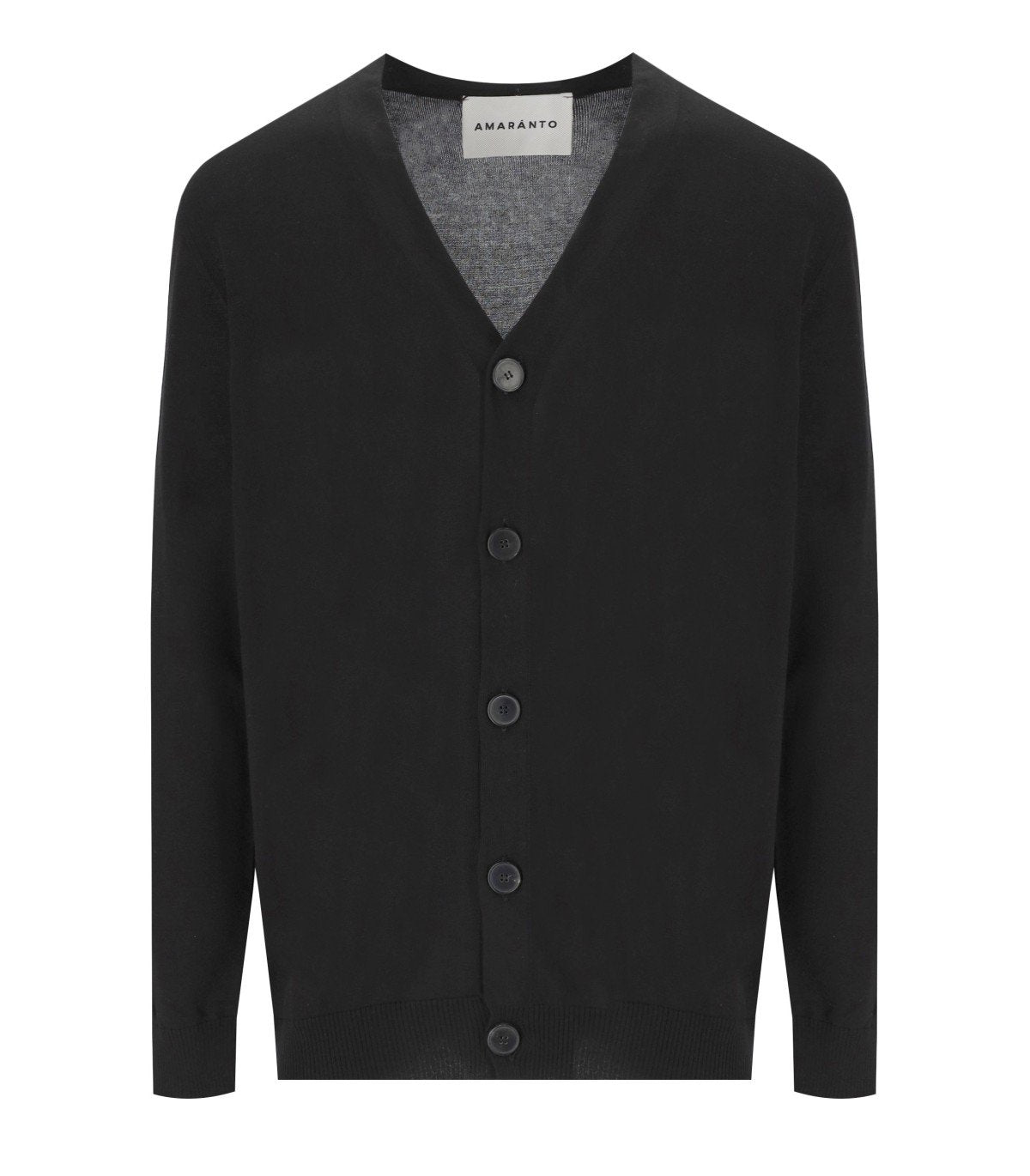 AMARÁNTO BLACK CARDIGAN