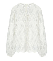 ESSENTIEL ANTWERP HANOVER WHITE BLOUSE