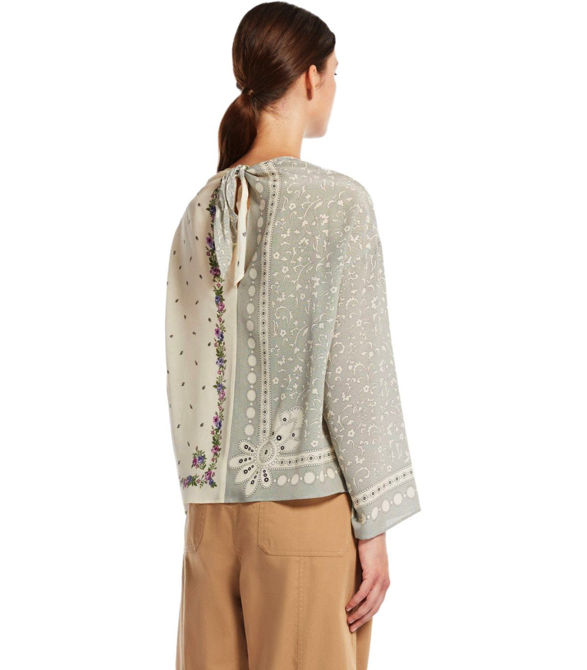 MAX MARA WEEKEND CARAFFA IVORY BLOUSE