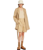 MAX MARA WEEKEND ECUBA BEIGE BERMUDA SHORTS