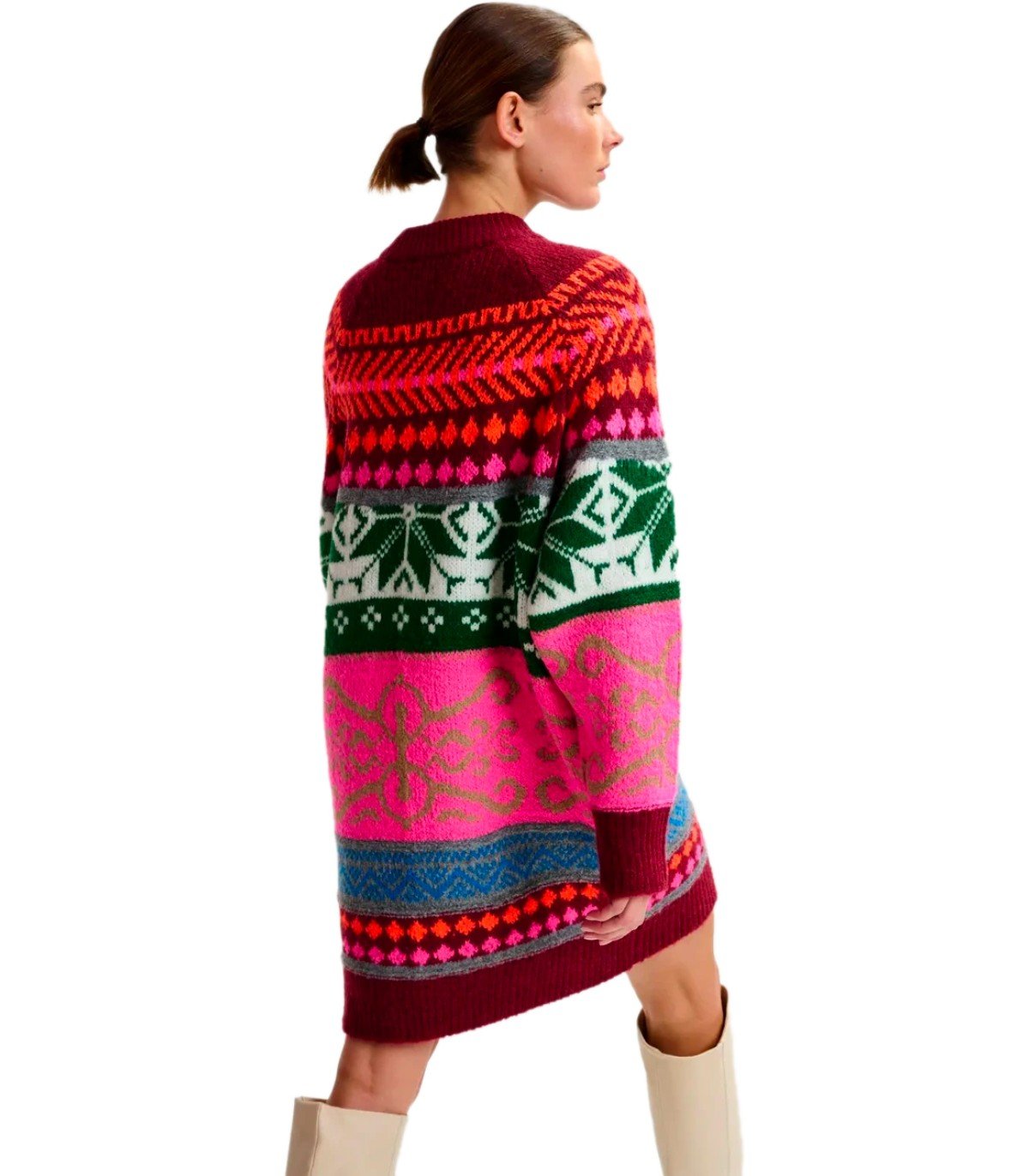 ESSENTIEL ANTWERP ICON MEHRFARBIGES KLEID