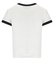 T-SHIRT BIANCA CON ORSO GANNI